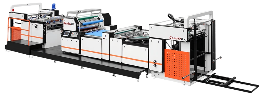 high speed pre coated film lamination machine